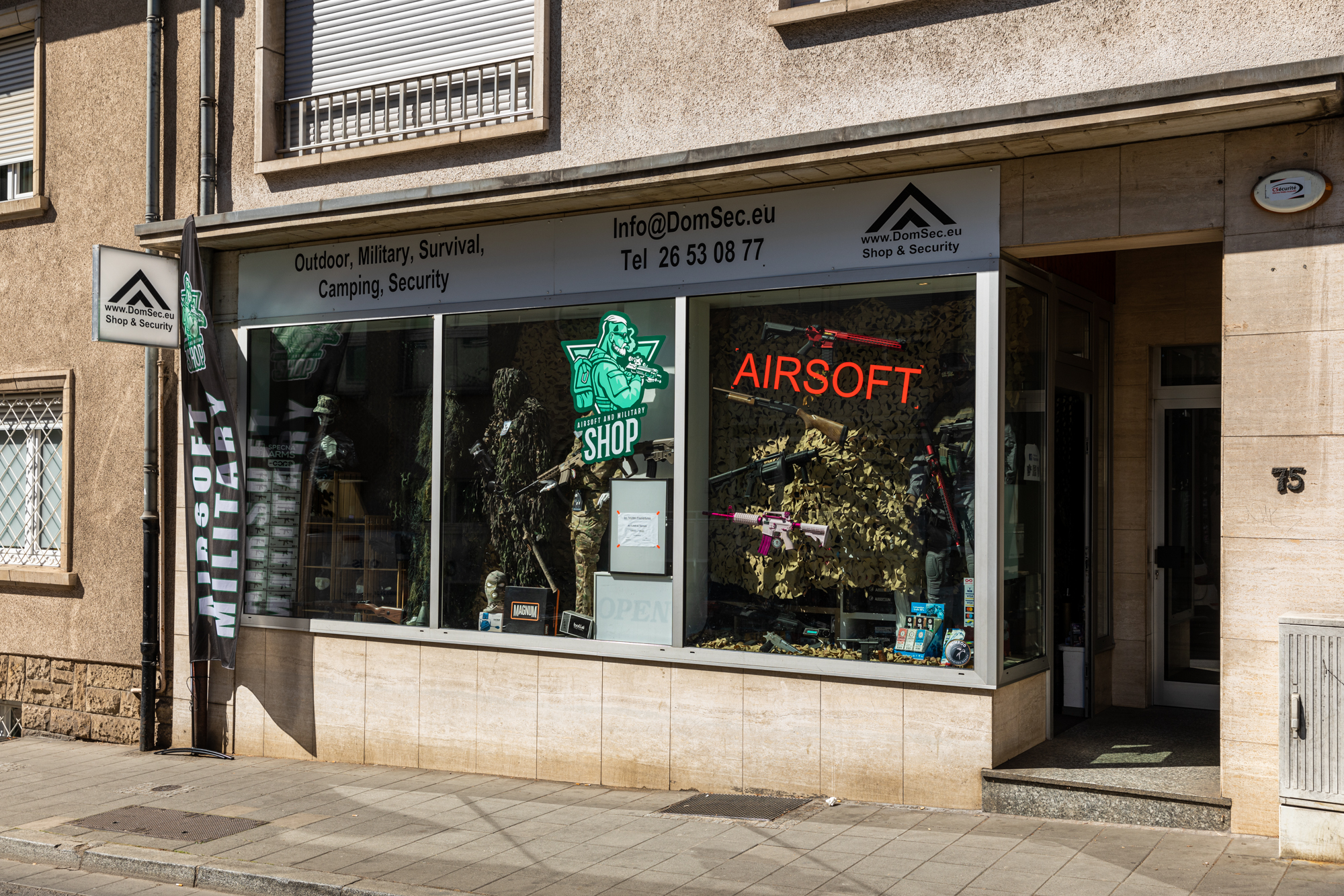 Airsoft & Military Shop – Déi richteg Ausrüstung