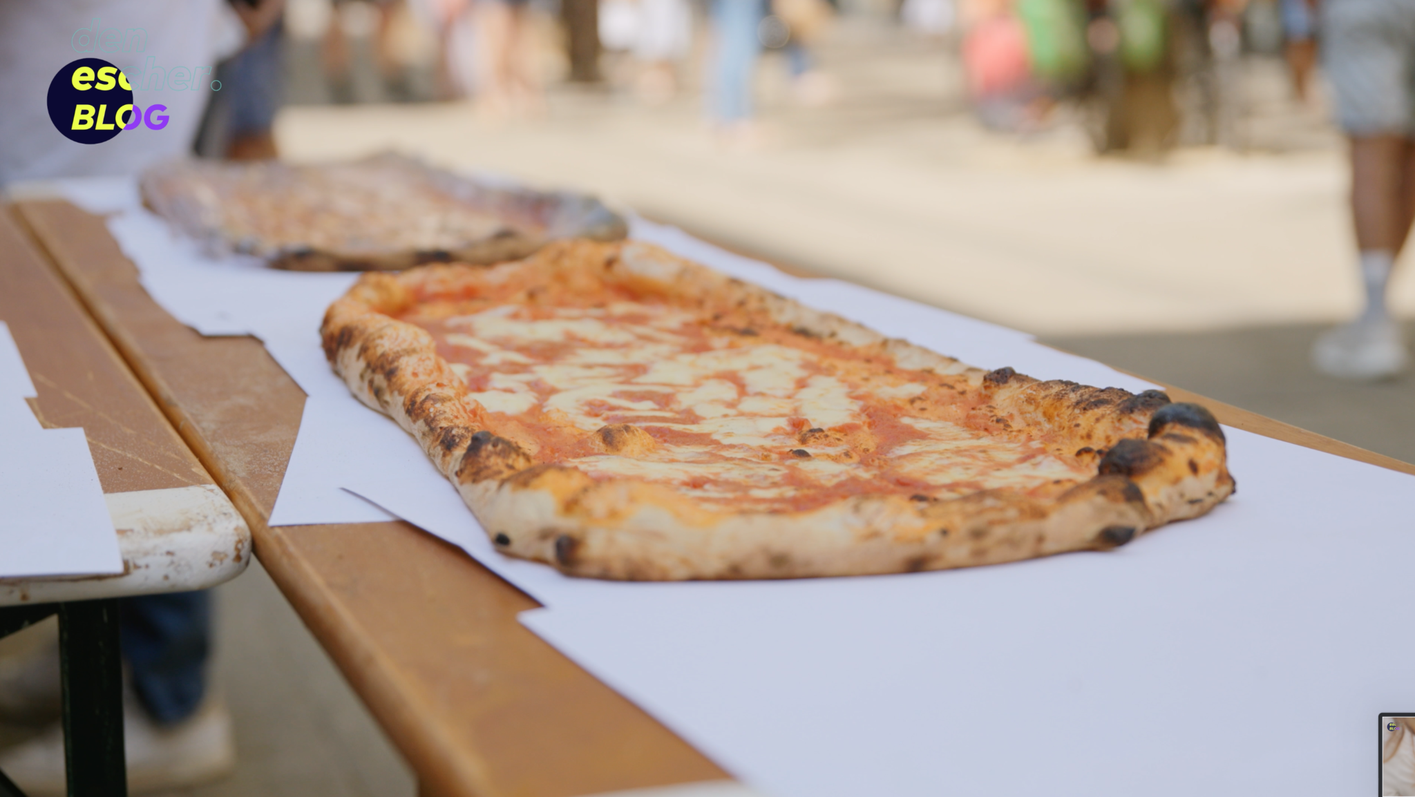 100 Meter Pizza zu Esch