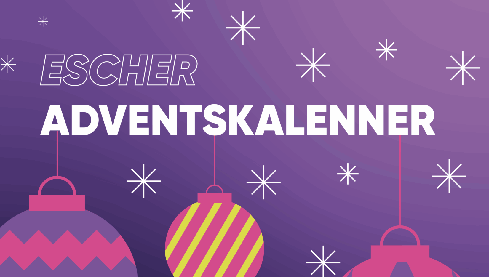 ESCHER ADVENTSKALENNER – 24 Dieren, 24 Chancen, 100 % Esch!
