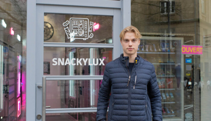 SNACKYLUX – E-kiosk 24/7 au cœur d’Esch