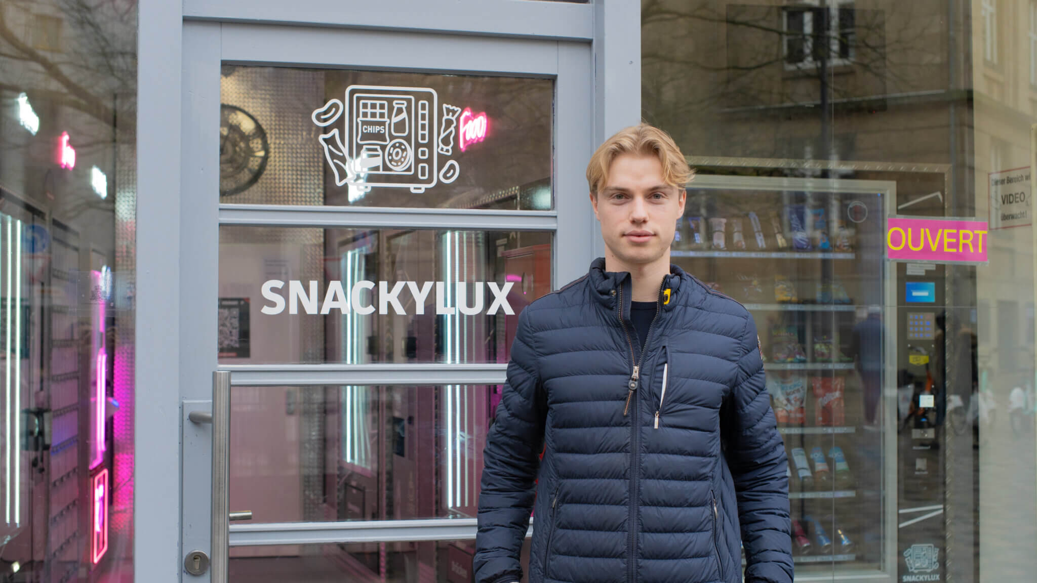 SNACKYLUX – E-kiosk 24/7 au cœur d’Esch